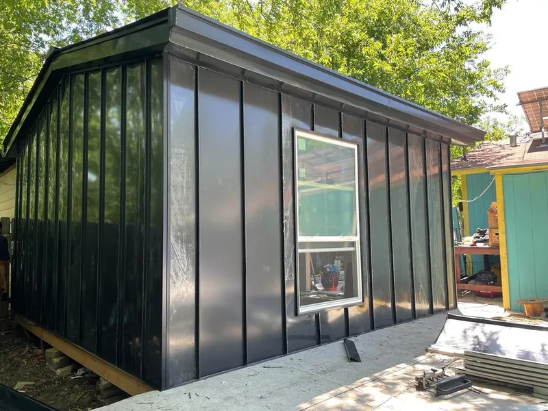 Black standing seam metal wall panels for Roof Inspection in Upper Pottsgrove